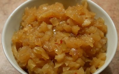 Chutney di mele allo zenzero